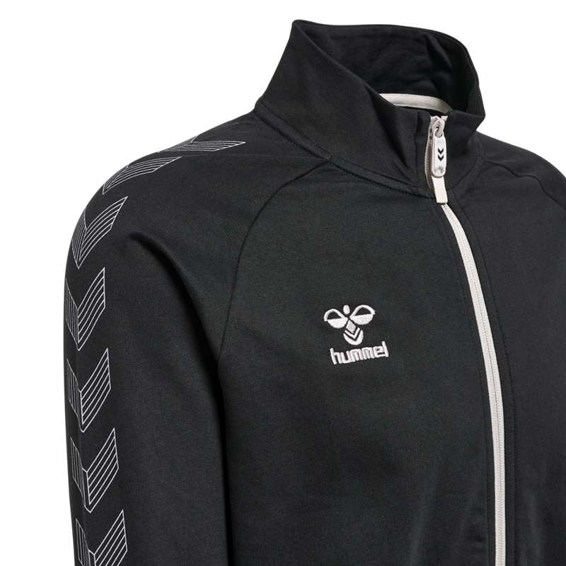 Hummel Move Grid Cotton Zip Muške Jakne Crne | 327695-357