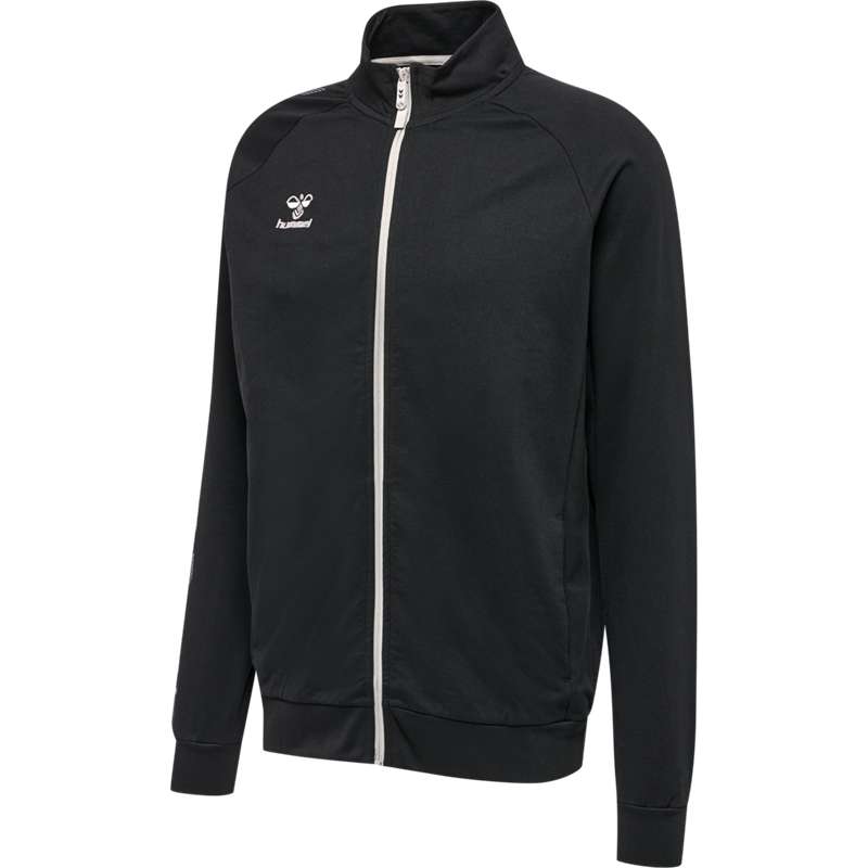 Hummel Move Grid Cotton Zip Muške Jakne Crne | 327695-357