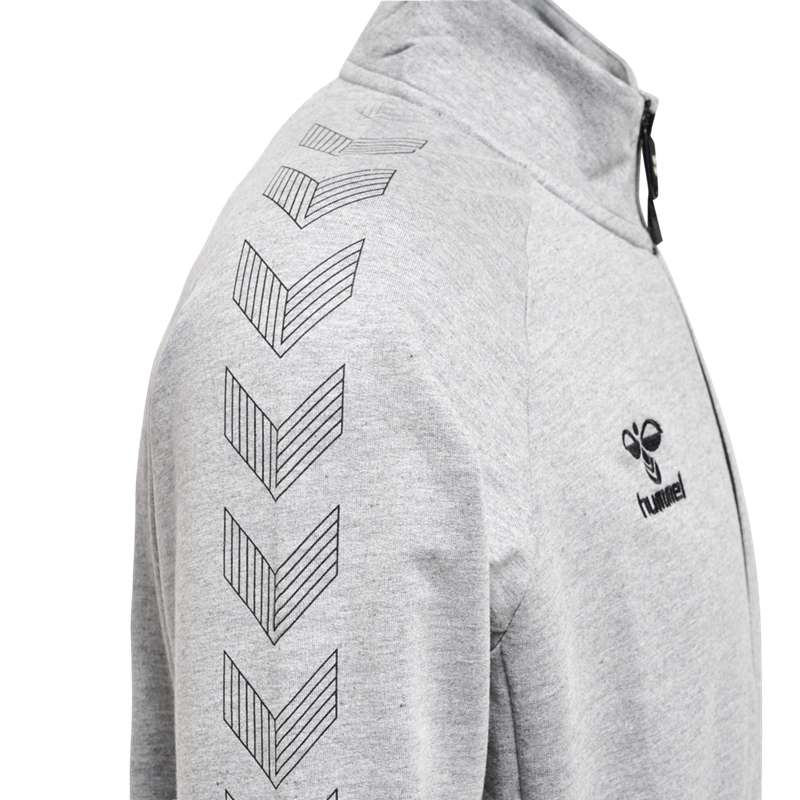 Hummel Move Grid Cotton Zip Muške Jakne Sive | 608844-158