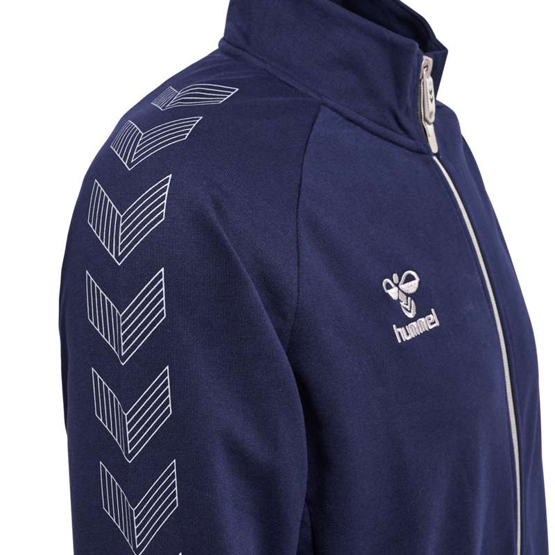 Hummel Move Grid Cotton Zip Muške Jakne Tamnoplave | 282614-433