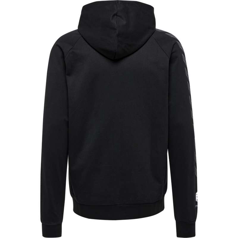 Hummel Move Grid Cotton Zip Muške Majica s Kapuljačom Crne | 122966-120