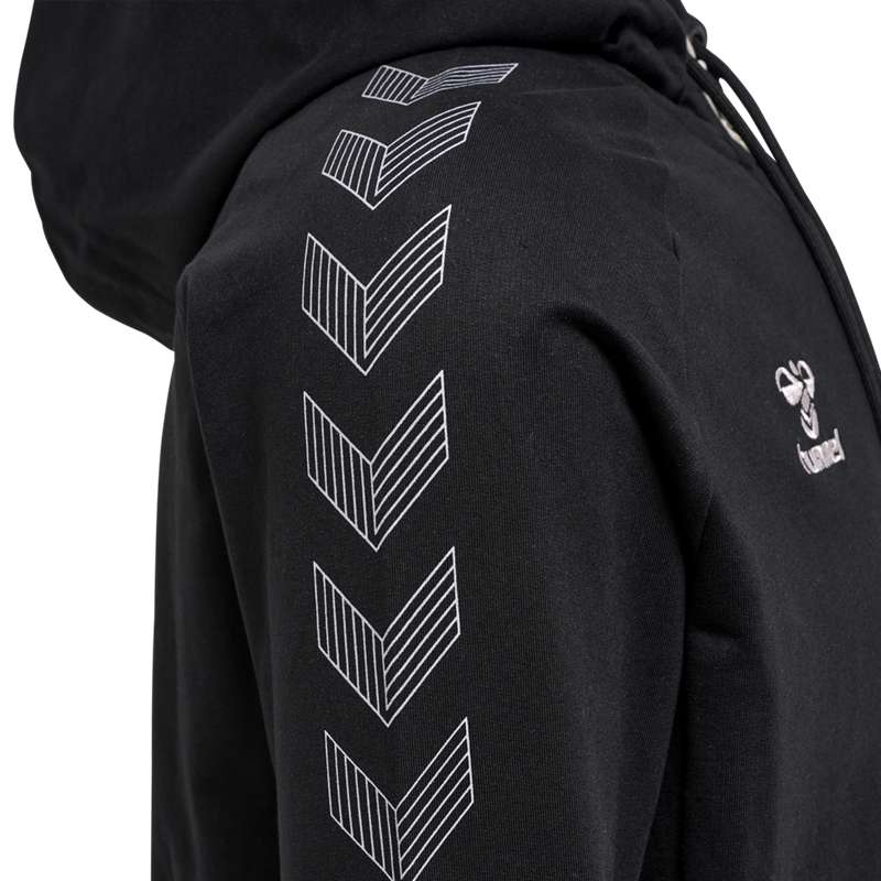 Hummel Move Grid Cotton Zip Muške Majica s Kapuljačom Crne | 122966-120