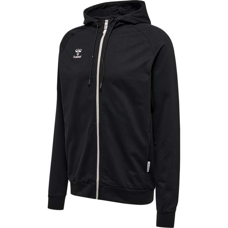 Hummel Move Grid Cotton Zip Muške Majica s Kapuljačom Crne | 122966-120