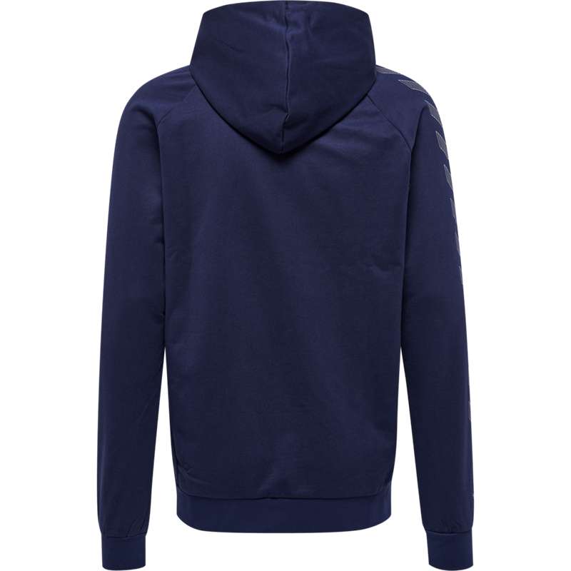 Hummel Move Grid Cotton Zip Muške Majica s Kapuljačom Tamnoplave | 480991-519
