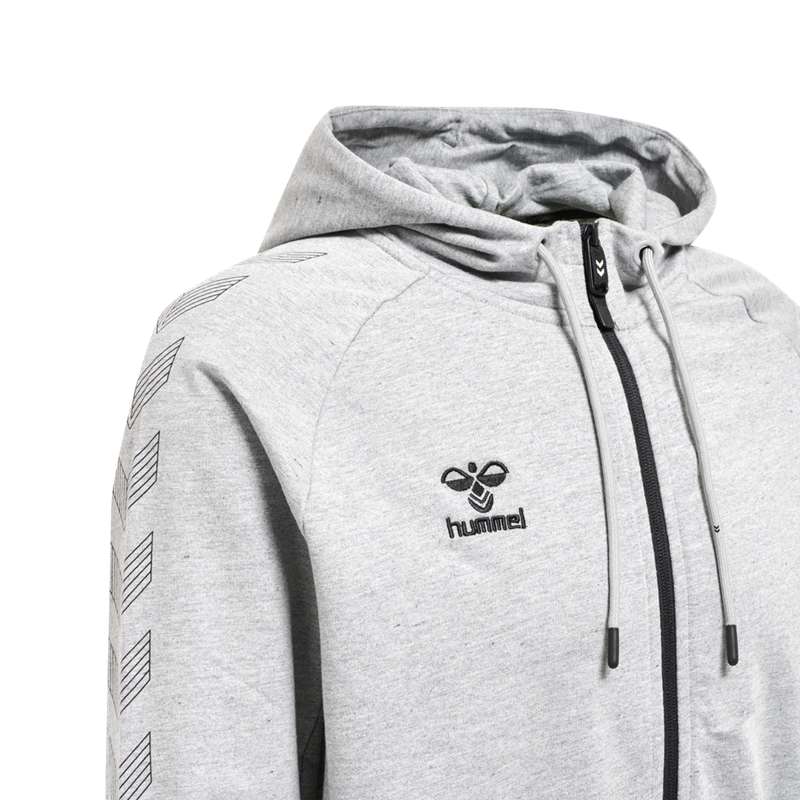 Hummel Move Grid Cotton Zip Muške Tenisice Sive | 740948-497