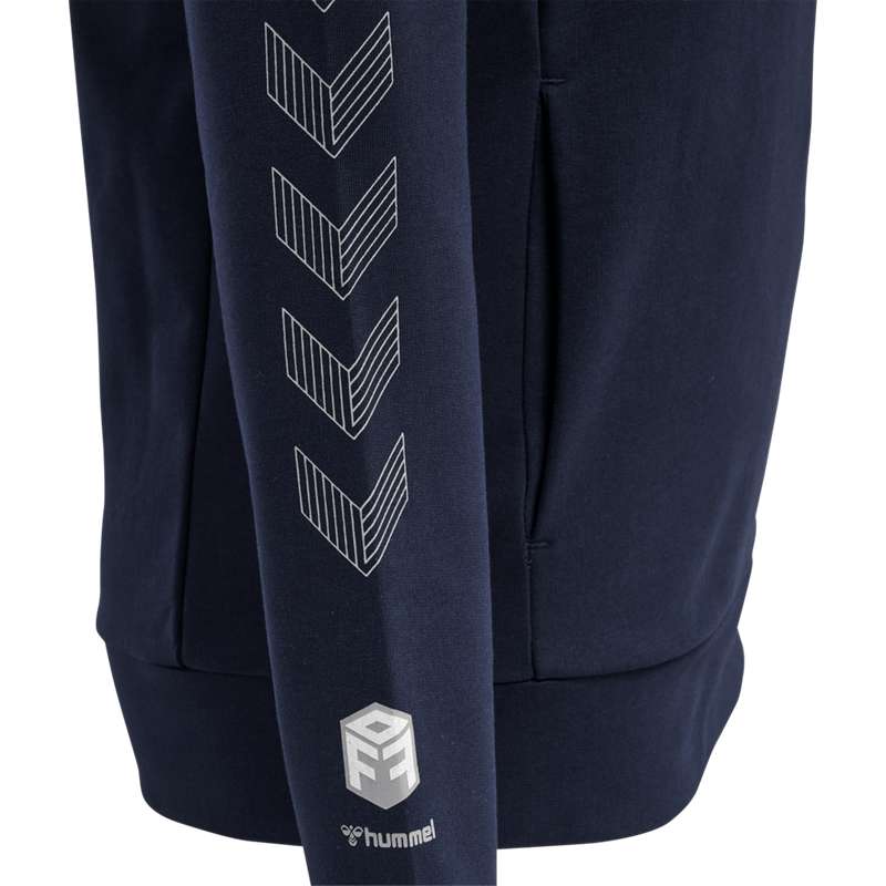 Hummel Move Grid Cotton Ženske Dukserice Tamnoplave | 277665-790