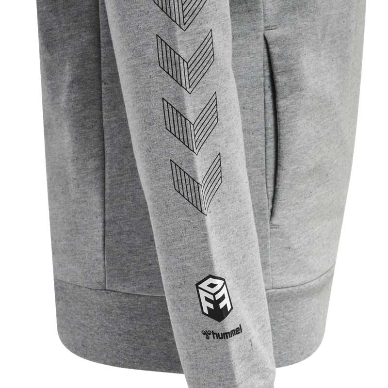 Hummel Move Grid Cotton Ženske Dukserice Sive | 840064-471