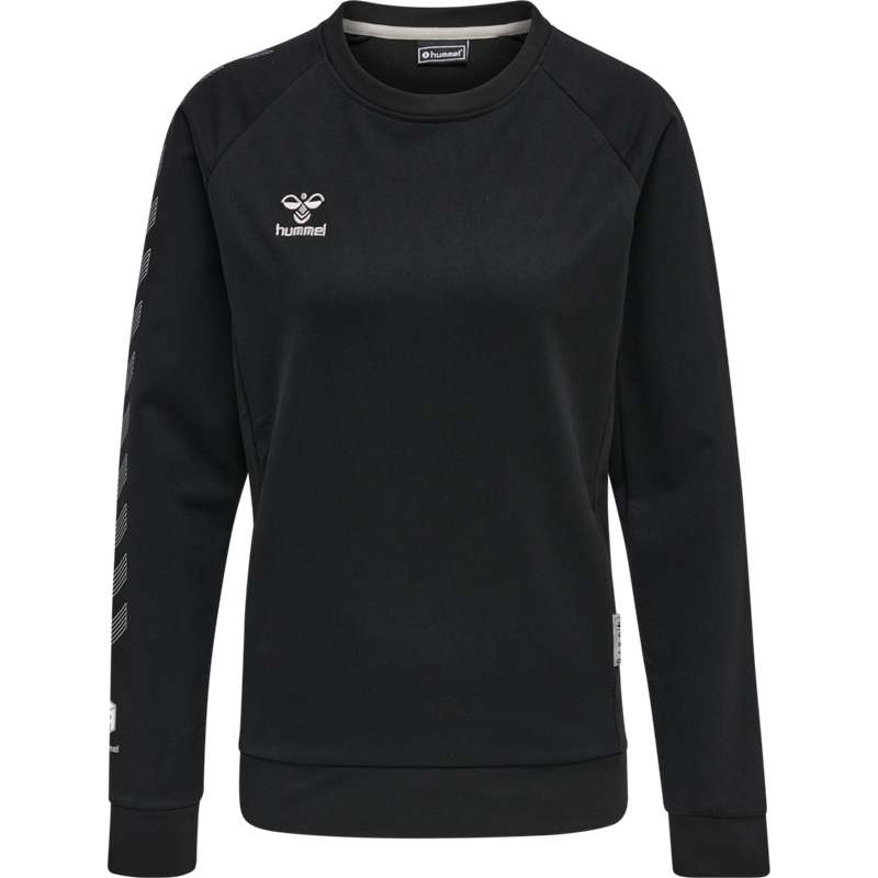 Hummel Move Grid Cotton Ženske Dukserice Crne | 985935-602