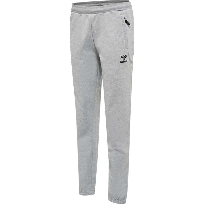 Hummel Move Grid Cotton Ženske Hlače Sive | 164264-070