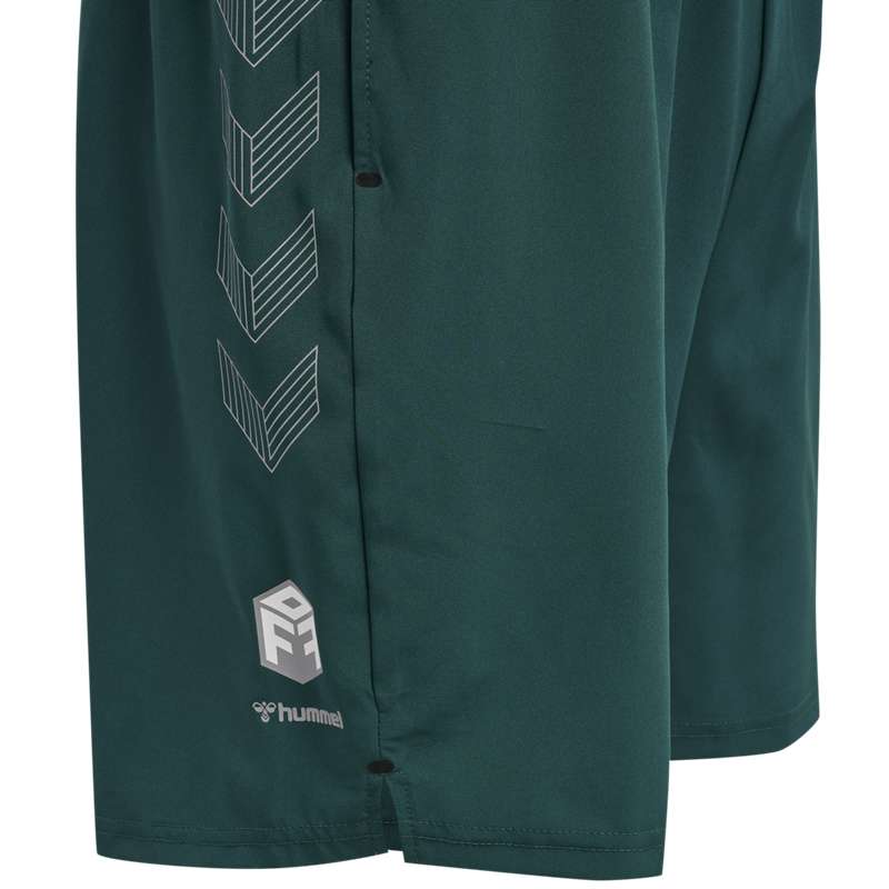 Hummel Move Grid Woven Muške Kratke Hlače Zelene | 235049-910