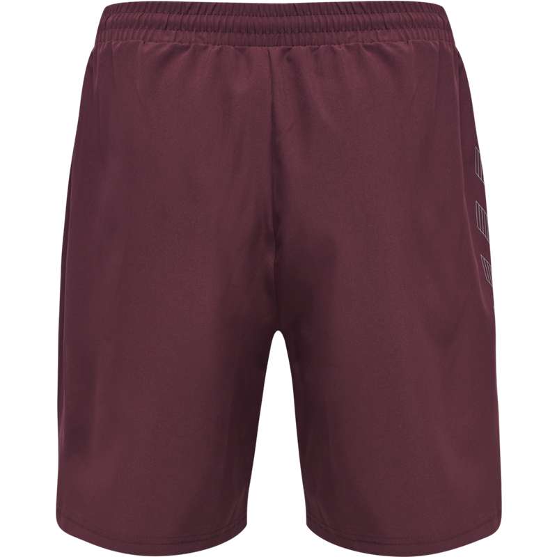 Hummel Move Grid Woven Muške Kratke Hlače Bordo | 662384-431