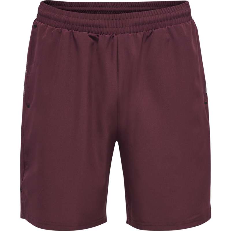 Hummel Move Grid Woven Muške Kratke Hlače Bordo | 662384-431