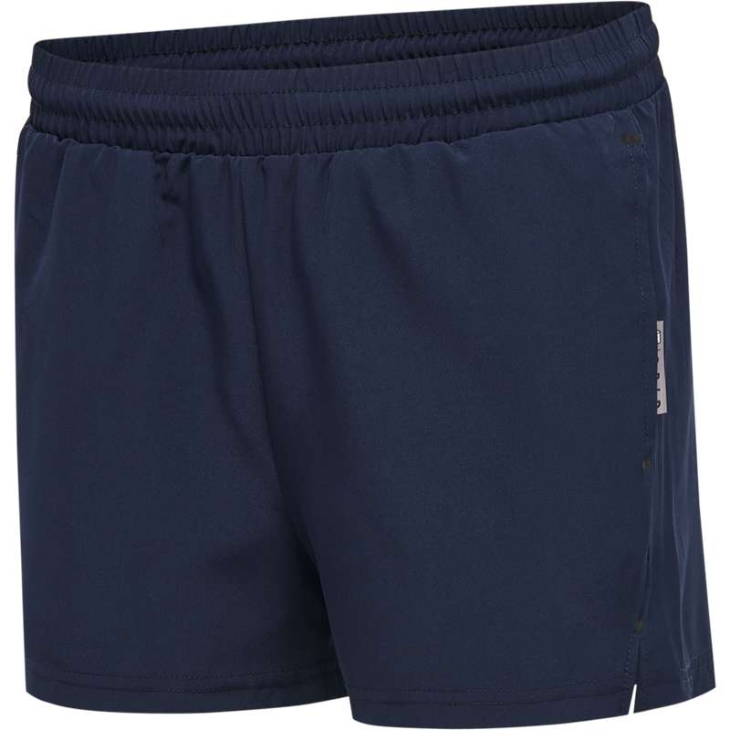 Hummel Move Grid Woven Ženske Kratke Hlače Tamnoplave | 783813-140
