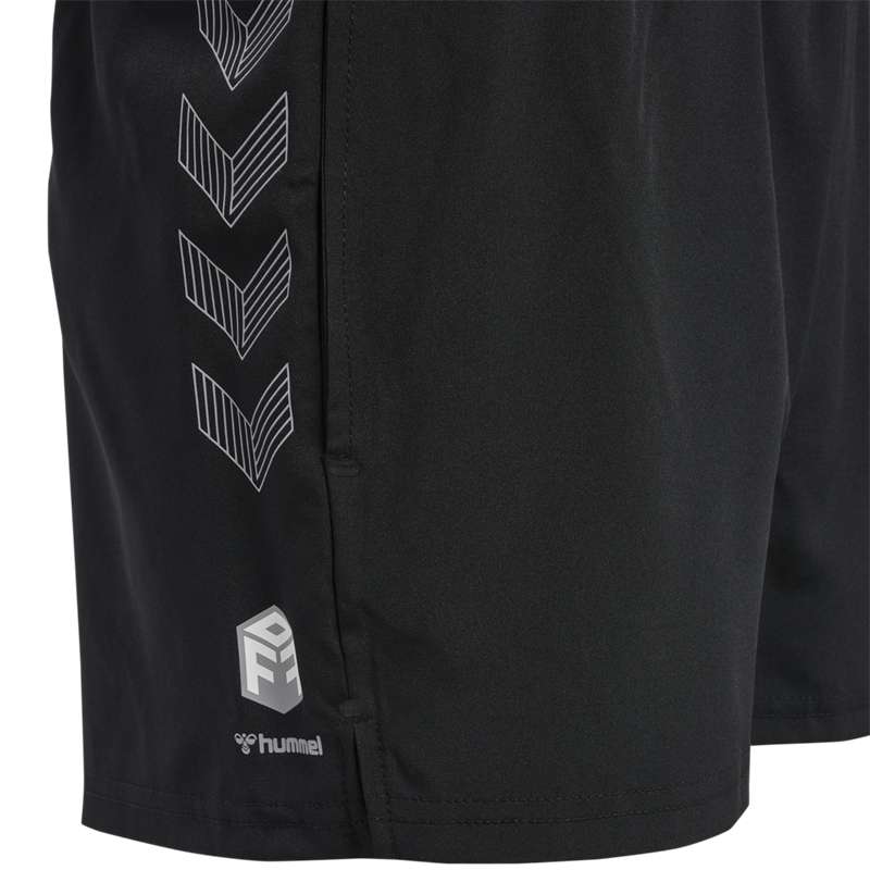 Hummel Move Grid Woven Ženske Kratke Hlače Crne | 590316-404