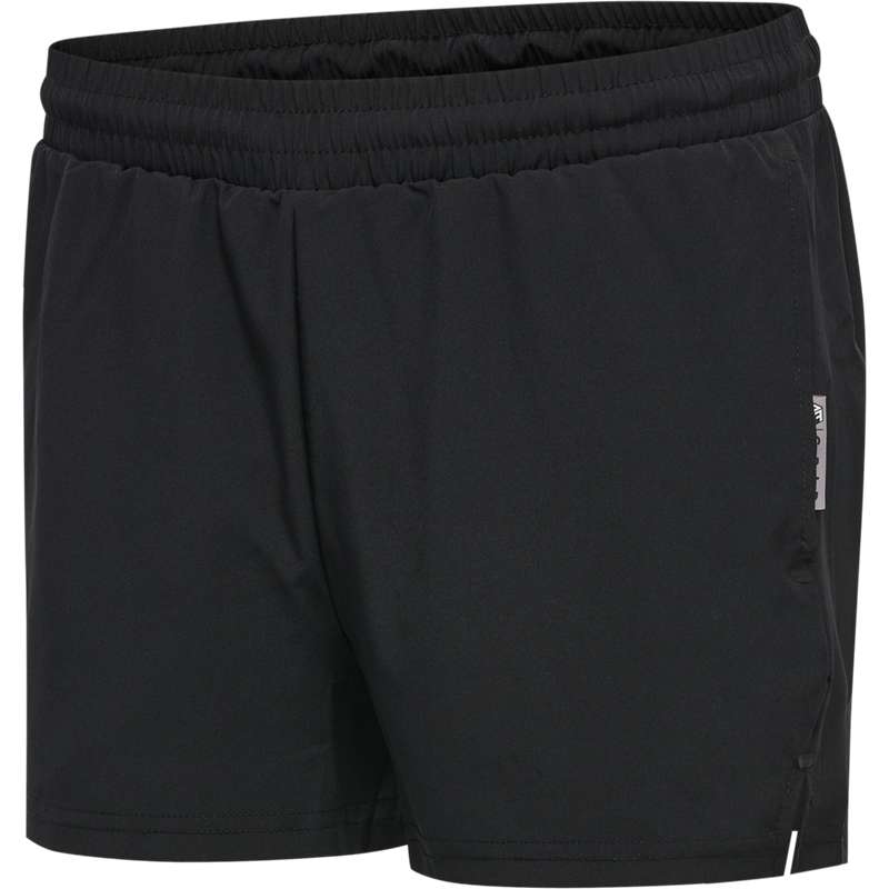 Hummel Move Grid Woven Ženske Kratke Hlače Crne | 590316-404