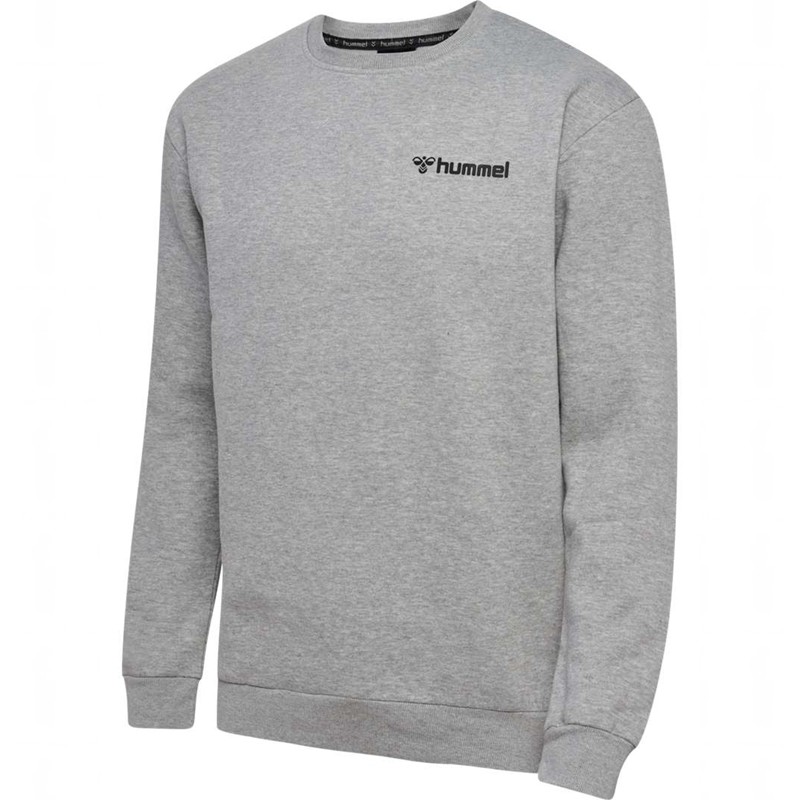 Hummel Mover Cotton Muške Dukserice Sive | 863141-236