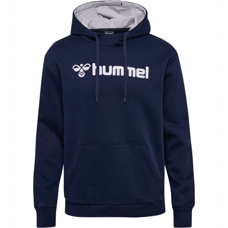 Hummel Mover Cotton Muške Majica s Kapuljačom Tamnoplave | 062111-198