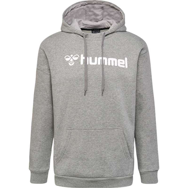 Hummel Mover Cotton Muške Majica s Kapuljačom Sive | 356075-612