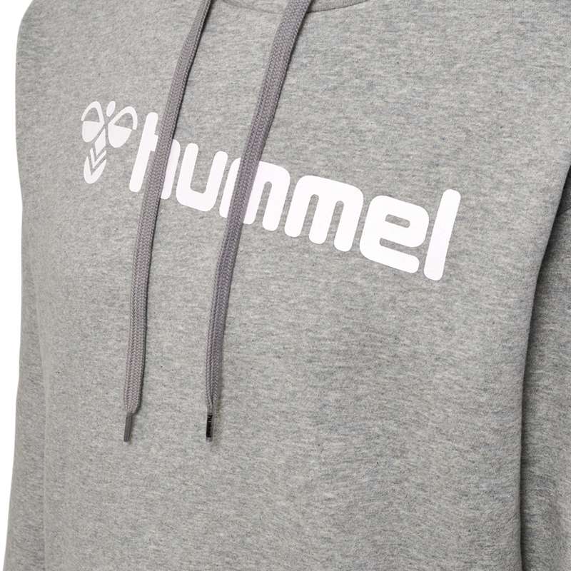 Hummel Mover Cotton Muške Majica s Kapuljačom Sive | 356075-612