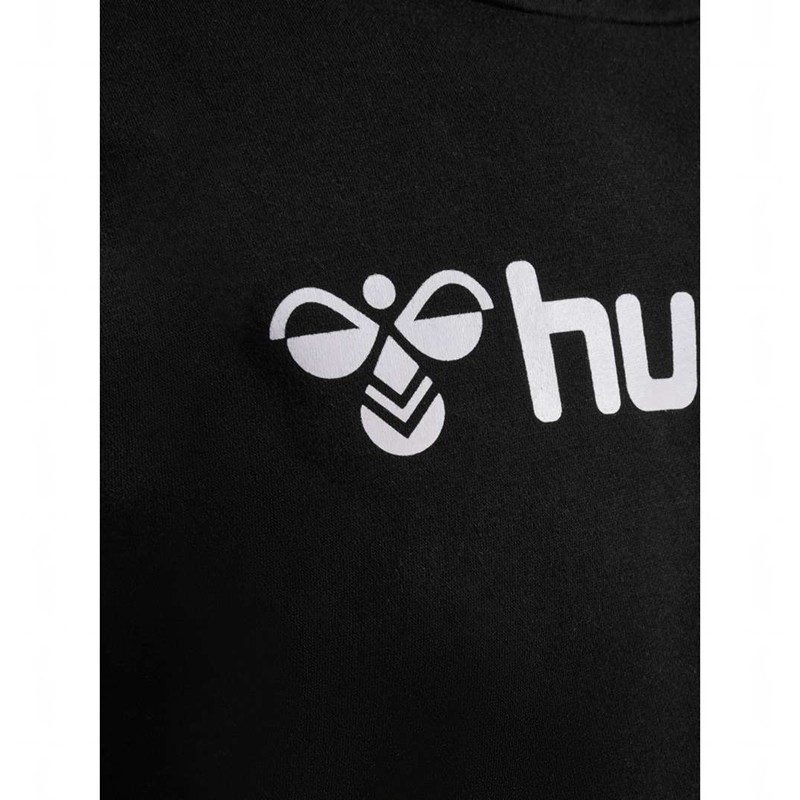 Hummel Mover Cotton Muške Majica s Kapuljačom Crne | 991701-954