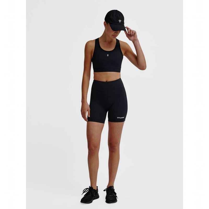 Hummel Mt Active Hw Tight Ženske Kratke Hlače Crne | 813974-044