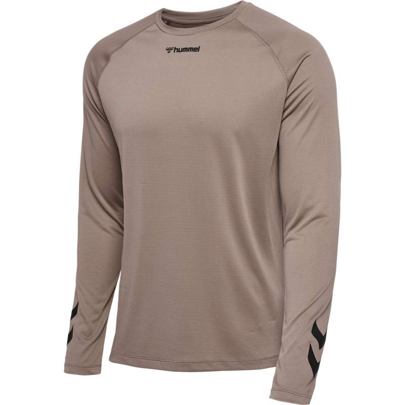 Hummel Mt Bow L/S Muške Majice Bež | 358227-688