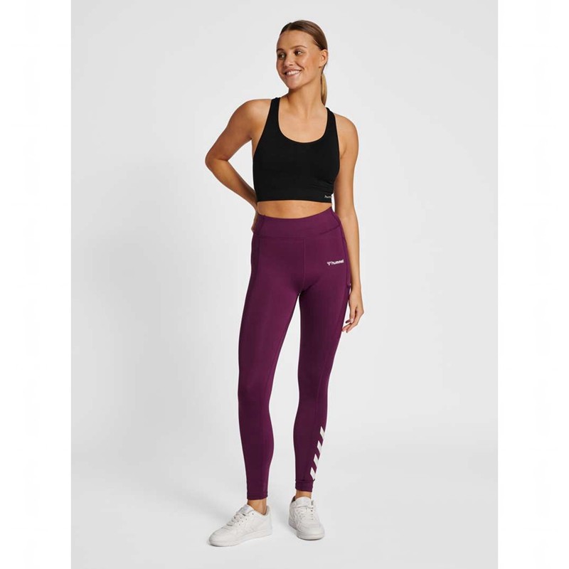 Hummel Mt Chipo Mid Waist Ženske Hulahopke Ljubičaste | 661773-913