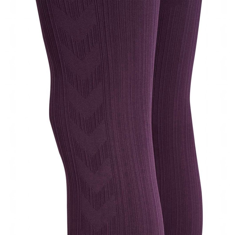 Hummel Mt Define Seaml Scrunch Ženske Hulahopke Ljubičaste | 899349-187