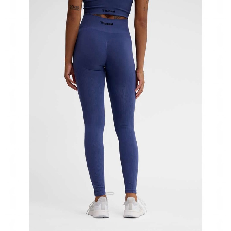 Hummel Mt Define Seaml Scrunch Ženske Hulahopke Plave | 679296-004