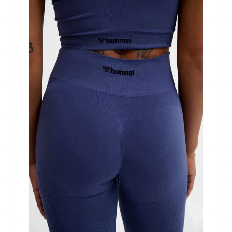 Hummel Mt Define Seaml Scrunch Ženske Hulahopke Plave | 679296-004