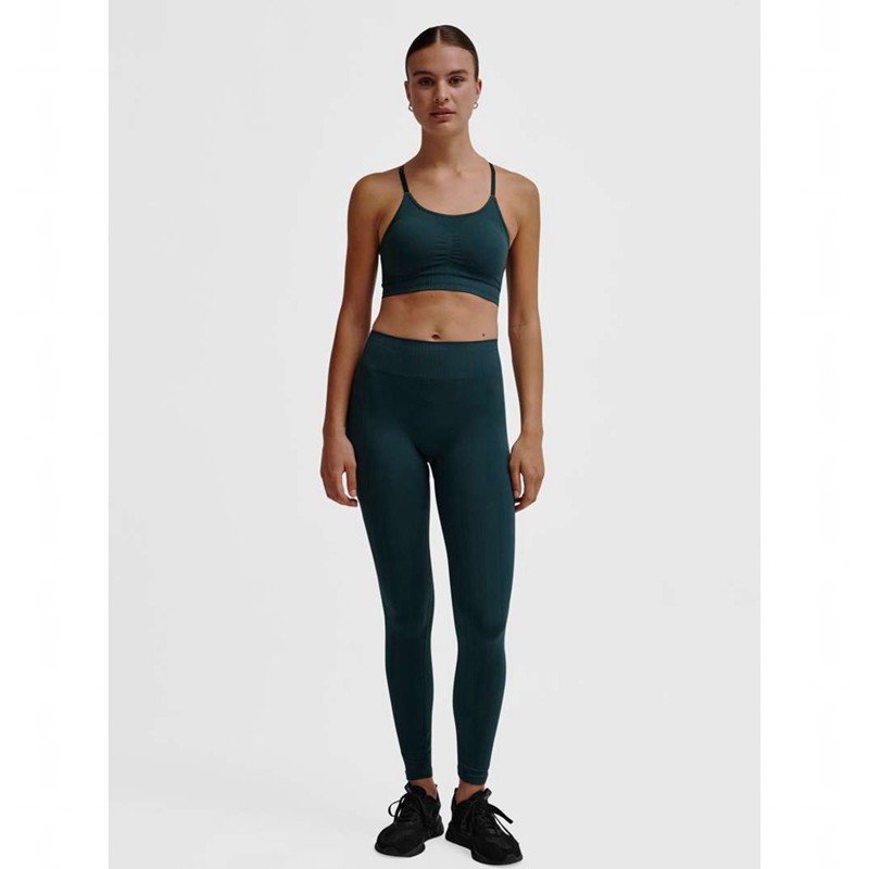 Hummel Mt Define Seaml Scrunch Ženske Hulahopke Zelene | 177134-545