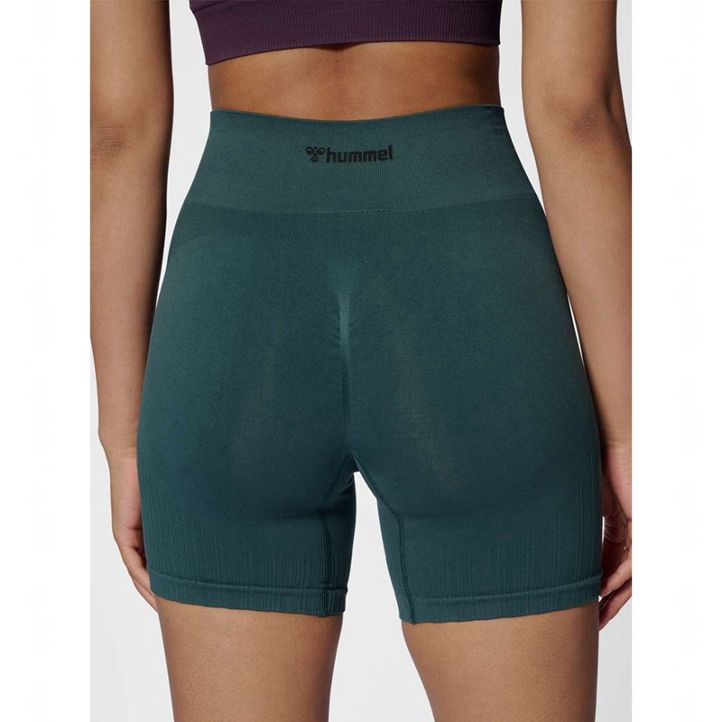 Hummel Mt Define Seaml Scrunch Ženske Kratke Hlače Zelene | 834915-727