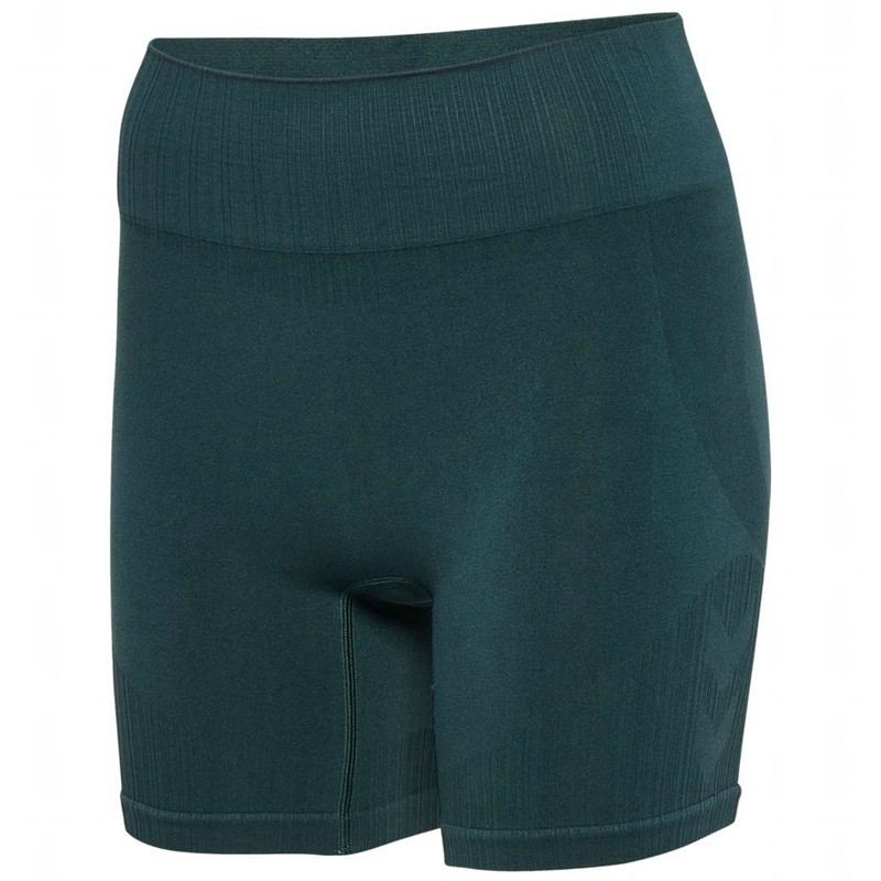 Hummel Mt Define Seaml Scrunch Ženske Kratke Hlače Zelene | 834915-727
