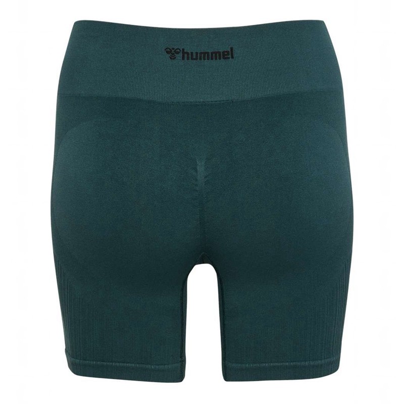 Hummel Mt Define Seaml Scrunch Ženske Kratke Hlače Zelene | 834915-727