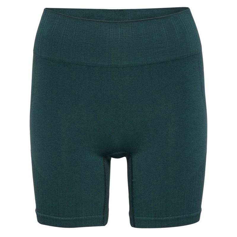 Hummel Mt Define Seaml Scrunch Ženske Kratke Hlače Zelene | 834915-727