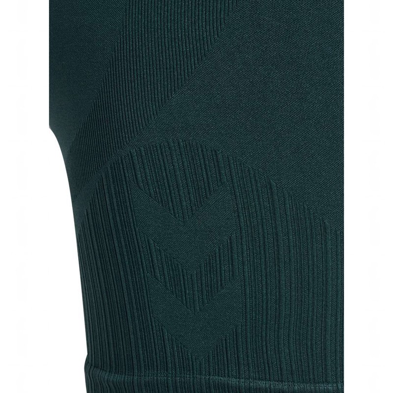 Hummel Mt Define Seaml Scrunch Ženske Kratke Hlače Zelene | 834915-727