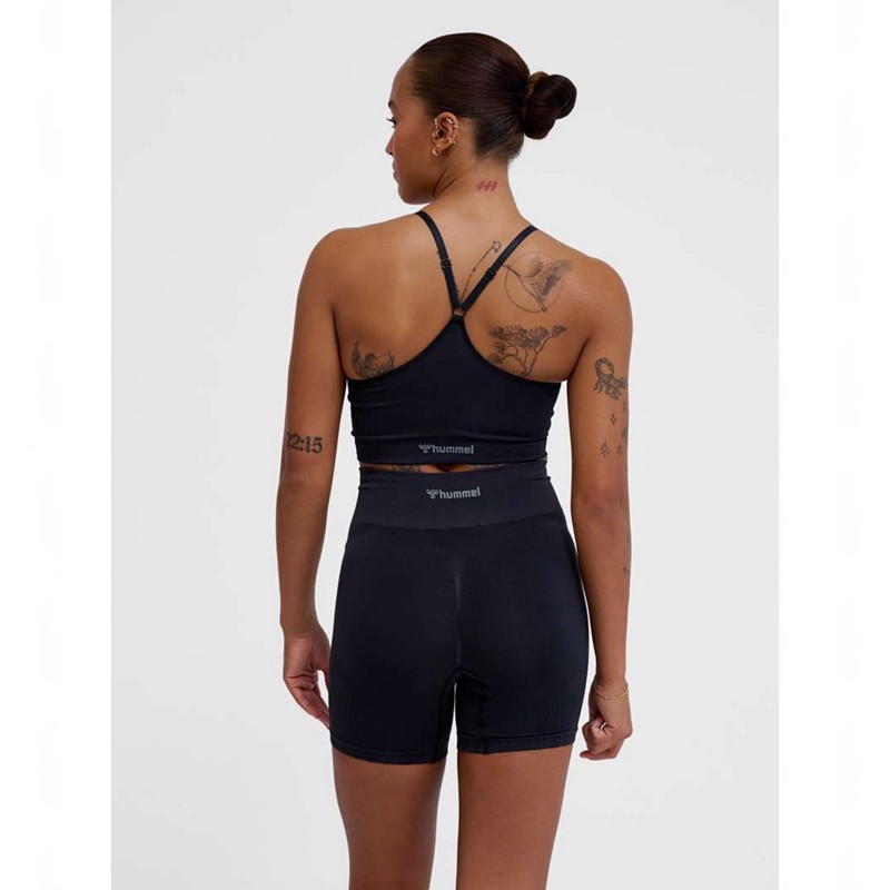 Hummel Mt Define Seamless Padded Ženske Sportski Grudnjak Crne | 238091-267