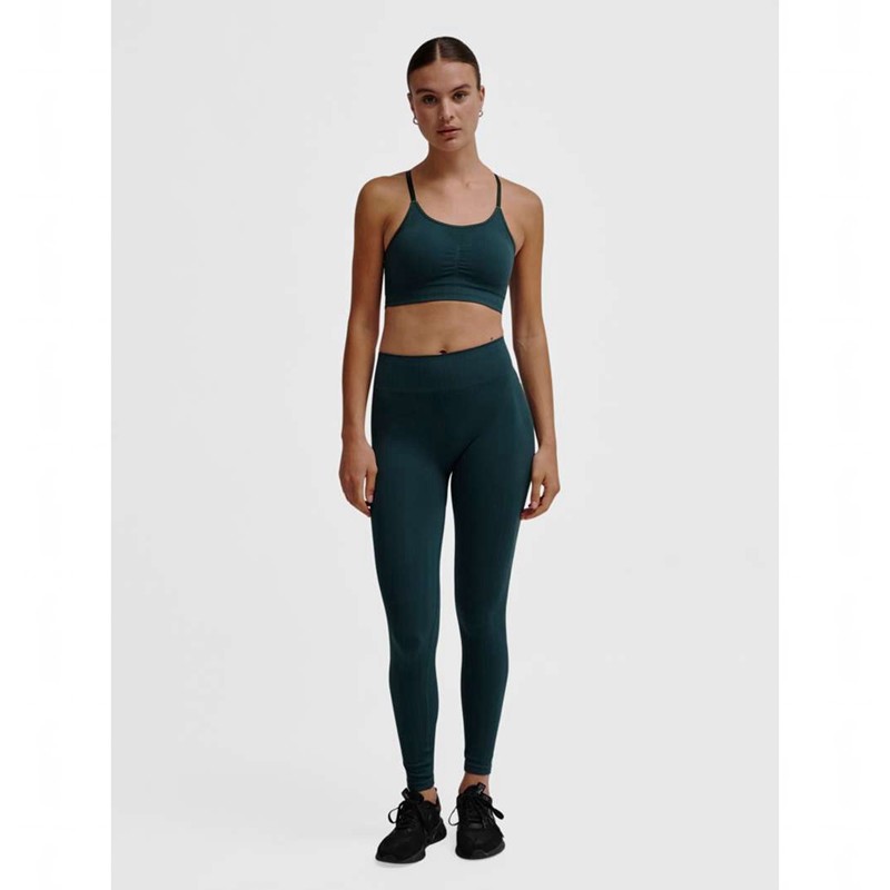 Hummel Mt Define Seamless Padded Ženske Sportski Grudnjak Zelene | 338859-464