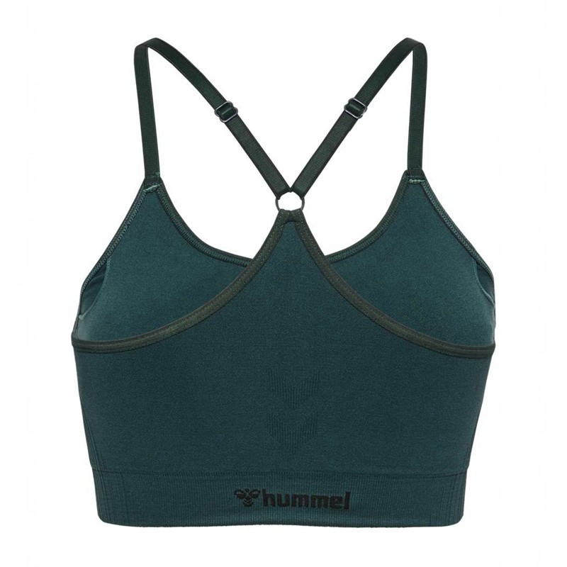 Hummel Mt Define Seamless Padded Ženske Sportski Grudnjak Zelene | 338859-464