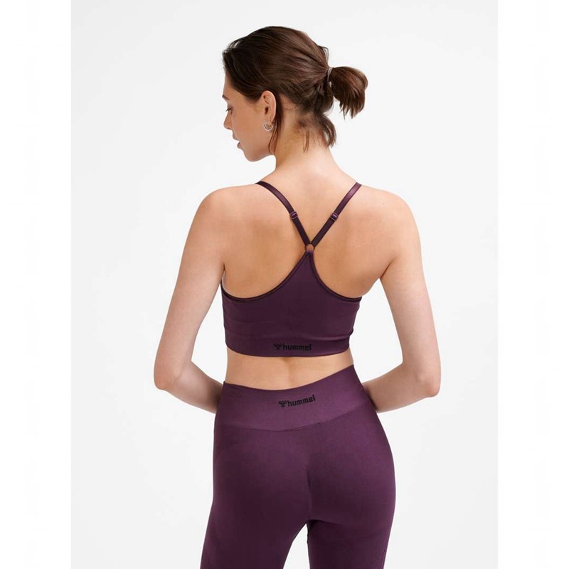 Hummel Mt Define Seamless Padded Ženske Sportski Grudnjak Ljubičaste | 545202-168