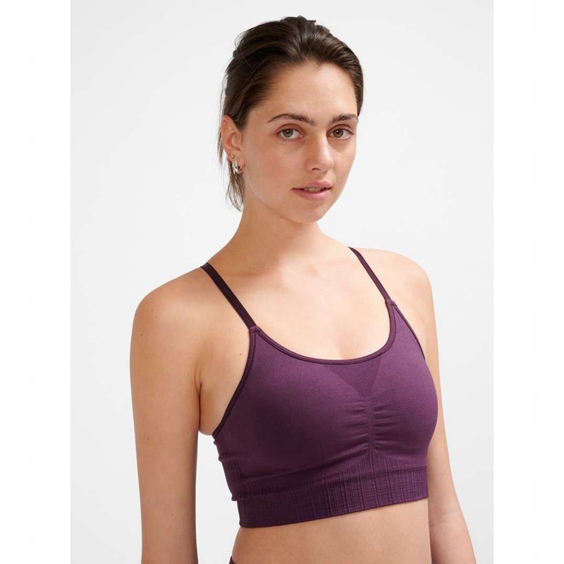 Hummel Mt Define Seamless Padded Ženske Sportski Grudnjak Ljubičaste | 545202-168