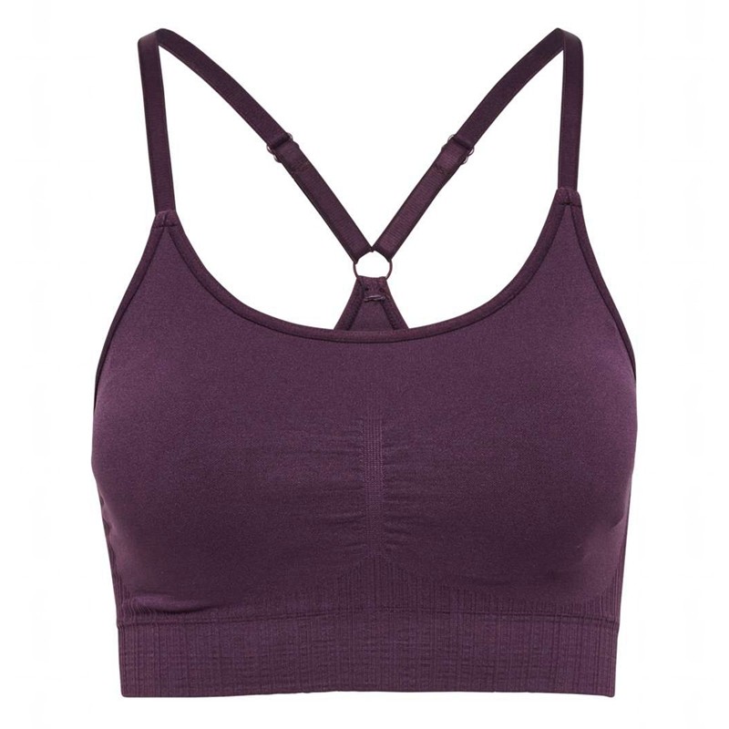 Hummel Mt Define Seamless Padded Ženske Sportski Grudnjak Ljubičaste | 545202-168