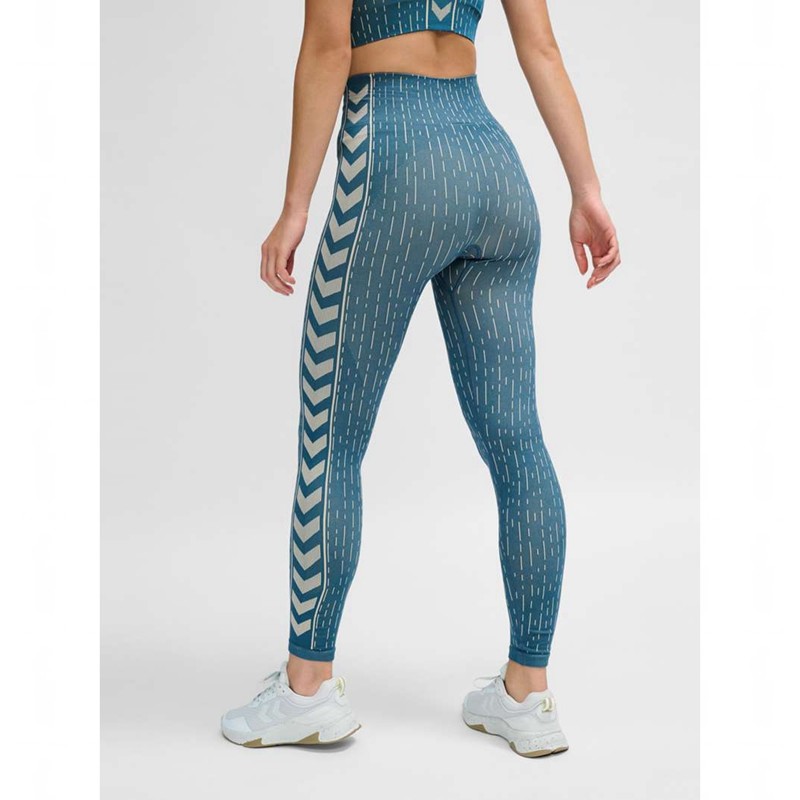 Hummel Mt Drops Seamless Mw Ženske Hulahopke Plave | 227949-230