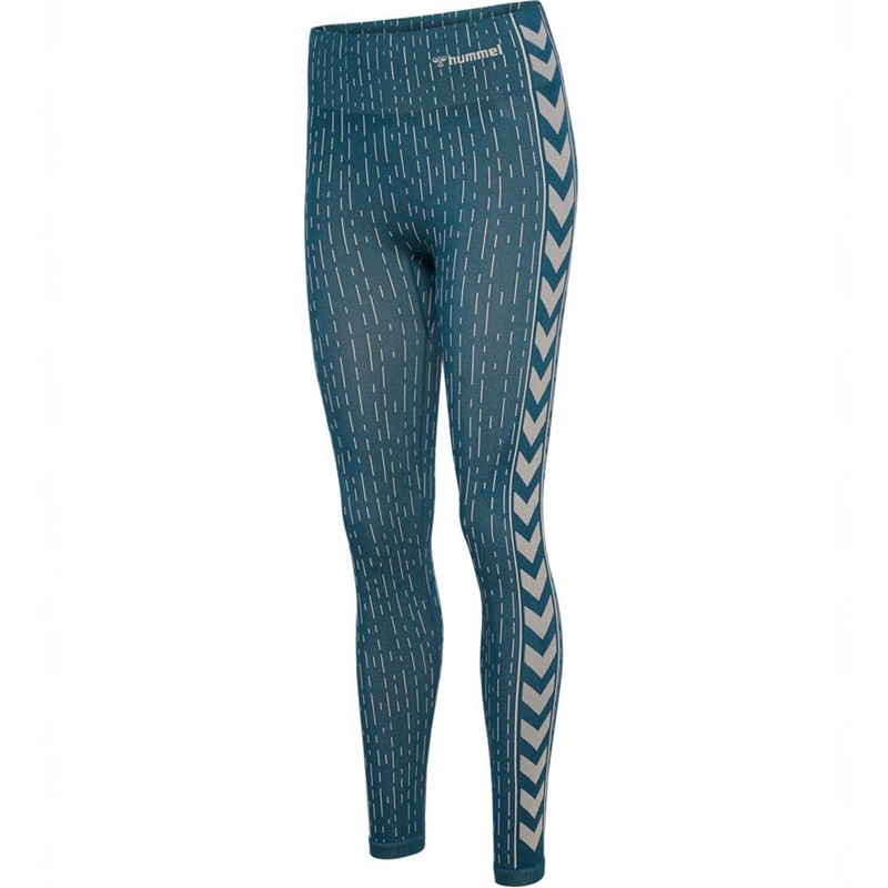 Hummel Mt Drops Seamless Mw Ženske Hulahopke Plave | 227949-230
