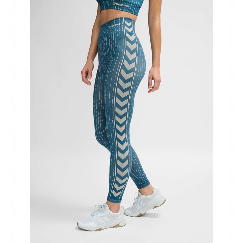 Hummel Mt Drops Seamless Mw Ženske Hulahopke Plave | 227949-230