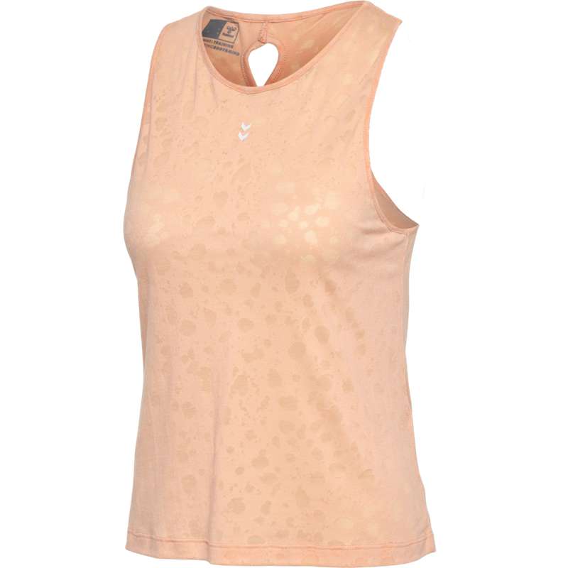 Hummel Mt Iris Burnout Ženske Majica bez Rukava Boje Marelice | 592198-336