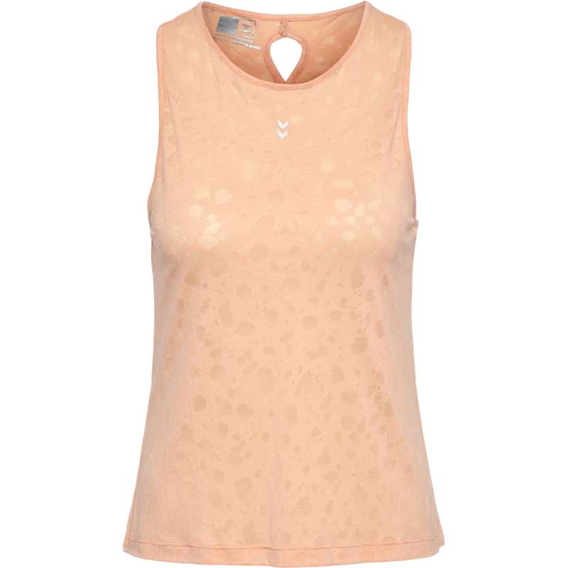 Hummel Mt Iris Burnout Ženske Majica bez Rukava Boje Marelice | 592198-336