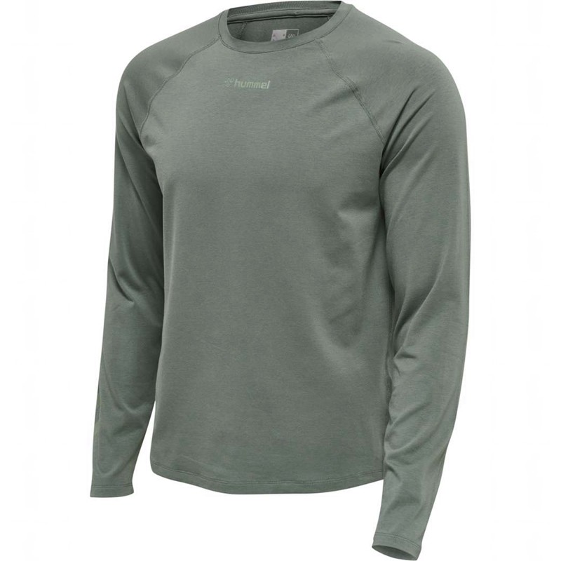 Hummel Mt Laze L/S Muške Majice Sive | 525996-463