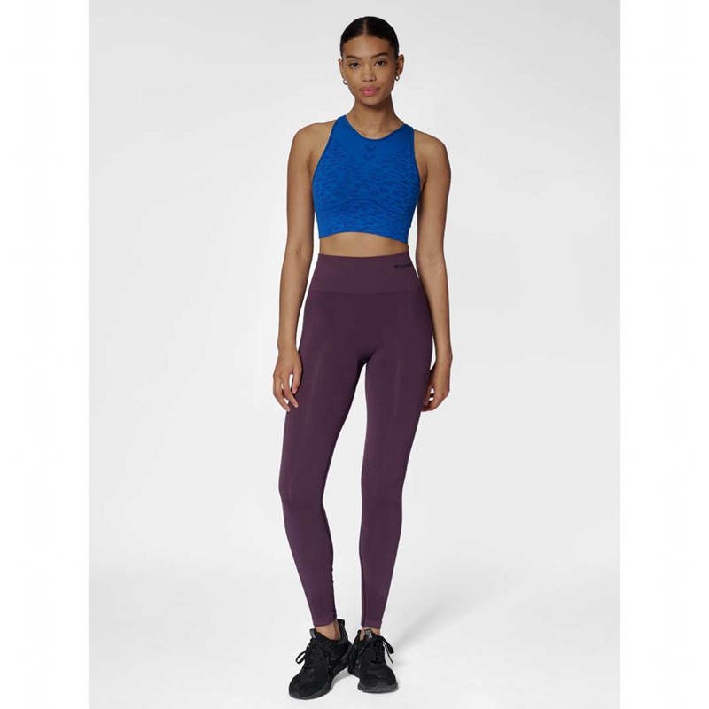 Hummel Mt Leo Seamless Ženske Sportski Grudnjak Plave | 390834-529