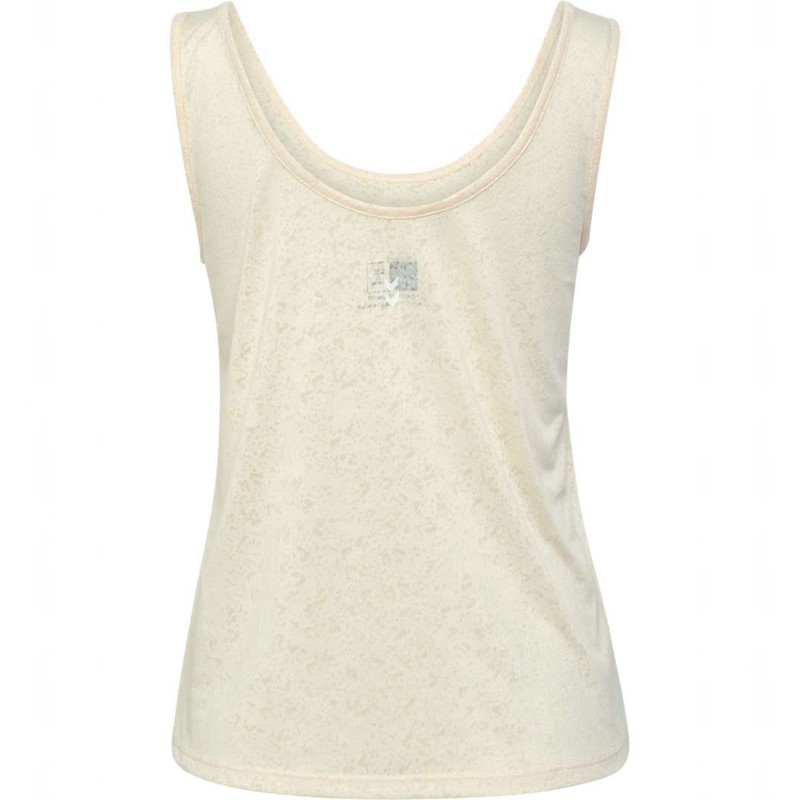 Hummel Mt Light Burnout Ženske Majica bez Rukava Bež | 591791-378